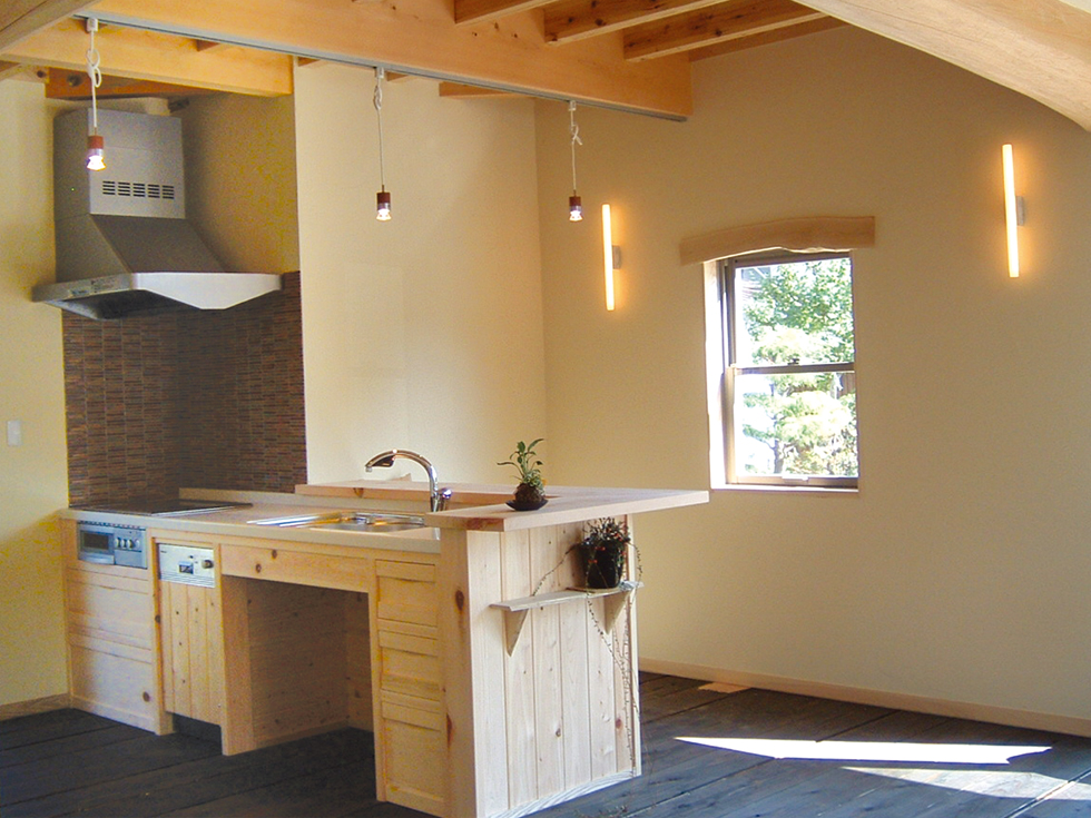 自然素材の家澄香